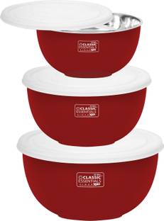 Classic Essentials Stainless Steel Storage Bowl Microwave Safe Bowl