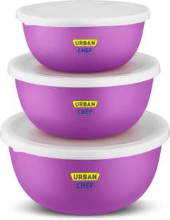 Urban Chef Stainless Steel, Plastic Serving Bowl