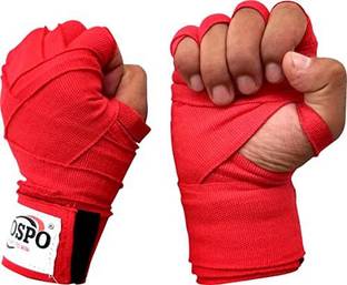 PROSPO Mexican Boxing Hand Wraps, Stretch wrap, Hand Wraps -180 inch(4.5 Meter, Red) Boxing Hand Wrap
