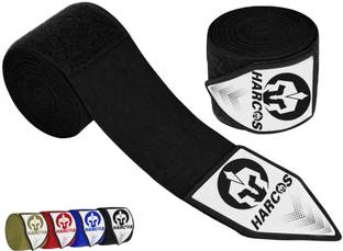 HARCOS Breathable Boxing Hand Wrap Elasticated Thumb Loop Mitts Straps Wrist Protection Boxing Hand Wrap