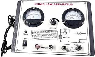 Salco Ohm's Law Apparatus without Power Supply - Physics Resistance Experiment Boyles Law Apparatus