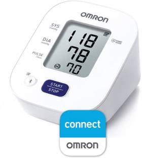 OMRON HEM-7142T1 Highly Accurate Clinically Validated & Most Recommended BP by Doctors HEM 7142T1 Digital Bluetooth Blood Pressure Monitor Bp Monitor