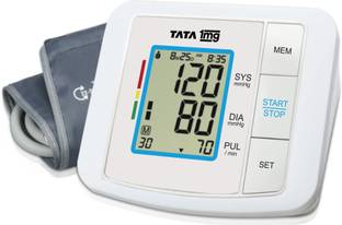 TATA 1mg Blood Pressure Monitor Fully Automatic, Digital BP Monitor T1MG/BP01 Bp Monitor