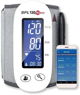 BPL Medical Technologies 120/80 BT-02 Bluetooth Enabled Arm Type with Tubeless Technology Bp Monitor