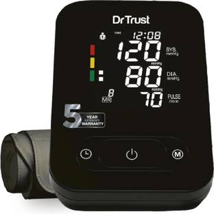 Dr Trust (USA) SmartHeart BP Machine - Automatic digital TALKING Blood Pressure Testing Bp Monitor