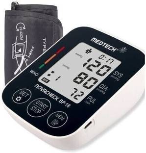 Medtech BP-18 Digital Blood Pressure Monitor – Type-C Rechargeable, Large Display Bp Monitor