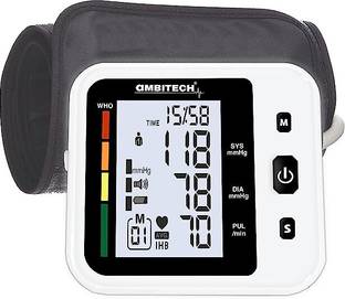 AMBITECH Digital Atomatic Blood Pressure Monitor (Made in India) Bp Monitor