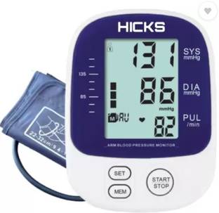 Hicks Automatic Blood pressure Moniter N830 with usb Cable 1 year warranty Bp Monitor