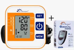 Dr. Morepen Blood Pressure Monitor with BG 03 Glucometer BP-14 Bp Monitor
