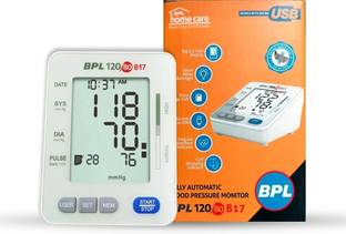BPL 120/80 B17 Fully Automatic Digital Blood Pressure Monitor | Accurate BP Machine for Home Bp Monitor