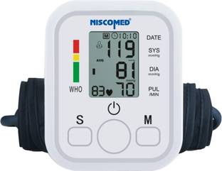 NISCOMED PW-(222)Automatic Digital Blood pressure Monitor(White) Child Bp Cuff PW -222 Bp Monitor