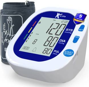 K-life 104Fully Automatic Digital Blood Pressure Checking Machine BP Testing instrument Bp Monitor