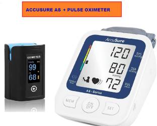 AccuSure AS BP Monitor & Morepen pulse oximeter ( PO 12A ) Bp Monitor