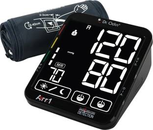 Dr. Odin Smart Talking Automatic Digital Blood Pressure Monitor Machine with Touch Display | WHO Function, Clinically Accurate with Day-Night Mode 156A Blood Pressure Checking Machine Bp Monitor
