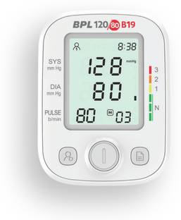 बपल मेडिकल टेक्नोलॉजीज़ BPL 120/B19 Digital Blood Pressure Monitor Fully Automatic BPL 120/B19 BP मॉनिटर