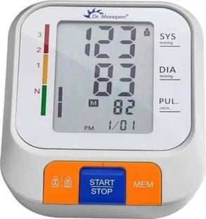 Dr. Morepen bp15 with charger compatible with electricity and battery both Bp Monitor