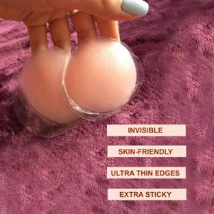 ITSFORHER Silicone-Women's Reusable Nipple Cover Bra Brooch