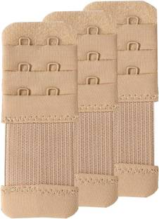 veracare 3piecs beige Bra Hook Extender 2Hook/2Hooks Eye Hook Extender
