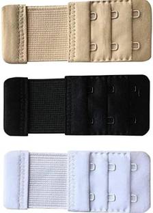 Riwaaz Creation Bra Hook Extender-2 Hook - 3 Eye (with Extra Elastic) Bra Extensions Hook Extender