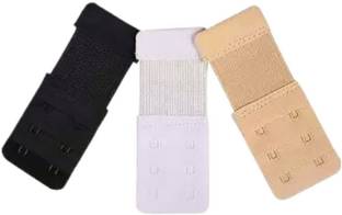 tick mark Premium Bra Hook Extender - 2Beige,1BLK,1White PACK OF 4) Hook Extender