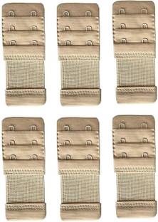 Style Divva Bra Hook Extender Premium Quality (Beige, Pack of 6) Hook Extender