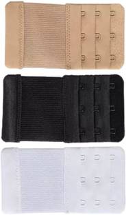 tick mark Premium Bra Hook Extender 3 Hook 3 Eye Soft and Durable Bra Extender Hook Extender