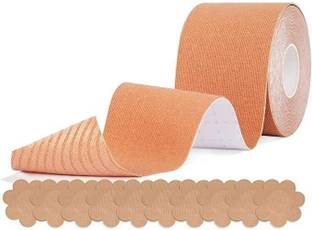 StayWay Boob Tape Breathable Breast Lift Tape Invisible Tape for Breast Boobytape Polyester Push Up Bra Petals