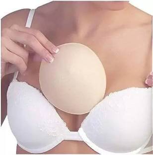 RENU CREATION Beige Round Soft Bra Inserts Pads Lycra Cup Bra Pads (Beige Pack of 1) Cotton Cup Bra Pads