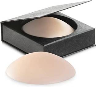 PILONG Women's & Girls Reusable Nipple Cover Silicone Peel and Stick Bra Petals