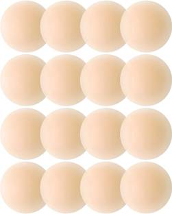 LIJIE 8 Pairs for Women's Reusable Adhesive Silicon Pad Silicone Peel and Stick Bra Petals