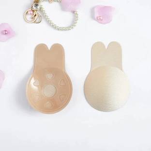 FEXMY Women's & Girls Nipple Cover Strapless Bra - Silicone Peel and Stick Bra Pads Spandex Push Up Bra Pads
