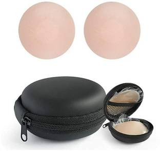 Wooger Women's & Girls Reusable Premium Bra Petal Cover with Storage Silicone pasties Silicone Peel and Stick Bra Petals
