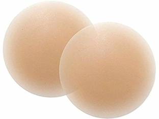 Pushpa Nippleless nipple cover adhesive cups coverups 1 pair free size Silicone Peel and Stick Bra Petals