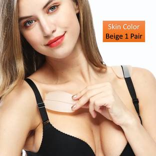 FlyTouch Non-Slip Silicone Pads Shoulder Straps, Anti-Slip Sticker, Anti-Awkward Movement Silicone Bra Strap Cushion