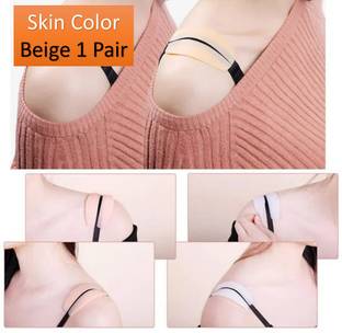 FlyTouch Soft Silicone Anti-slip Shoulder Pads Bra Strap Cushions Holder DIY Apparel Silicone Bra Strap Cushion