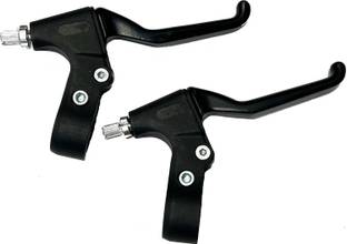 Onbicle Bicycle Clutch Brake Durable Black Disc and Power Brake Cycle Clutch/Lever Set Brake Shoe