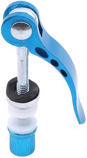 NSV Bicycle Quick Release Clamp Seat Seat post Skewer Bolt 2 Pcs (Blue) Brake Shoe
