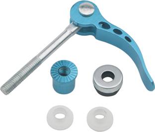 DSTECHBAR Cycle Quick Release Post Clamp for Bicycle Seat (Blue) Brake Shoe