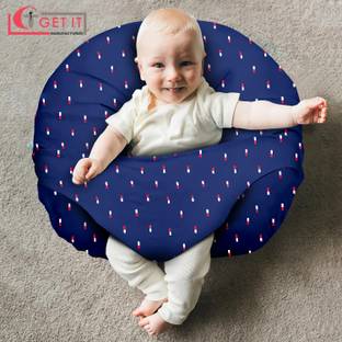 Get IT Premium Breastfeeding Recron Pillow, Removable cover Zip, Buckle Adjust,MomsGift Breastfeeding Pillow
