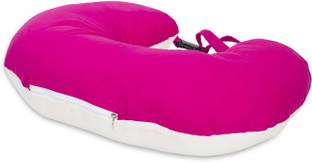 Get IT Pink Beige with Inner extra Cover Breastfeeding Pillow
