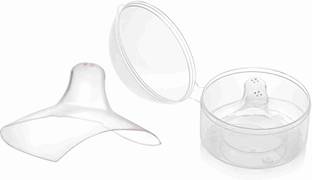 Beebaby Feels Natural Silicone Nipple Shield with Case for Breast Feeding Baby.BPA FREE