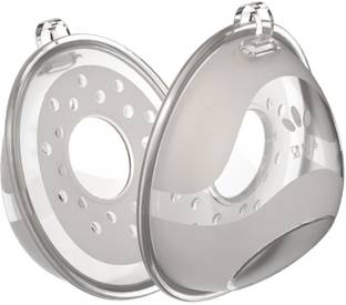 MAYCREATE Reusable Breastfeeding Nipple Shields Milk Collector Shell 2 Pack Breast Nipple Shield