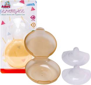 Adore Embrace Premium Super Soft Silicon Breast Shield with Storage Case Breast Nipple Shield