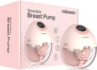 Roboson Wearable Electric Breast Pump with 4 Modes & 12 levels with Rechargeable Battery  - Electric