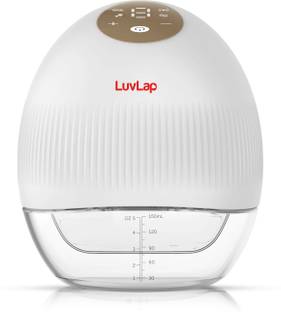 LuvLap Glory Hands-Free Electric Breast Pump for Breastfeeding, Portable with 4 Modes  - Electric