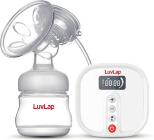 LuvLap Convertible Electric Breast Pump with 3 Phase Pumping,with Rechargeable Battery  - Electric