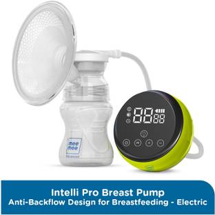 MeeMee Intelli Pro Breast Pump Dual Channel Anti-Backflow Design for Breastfeeding  - Electric