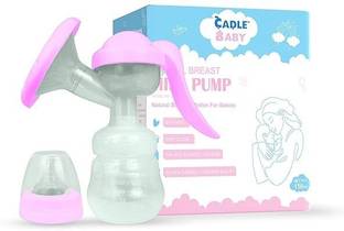 Cadle Baby Manual Breast Pump Milk Bottel, BPA Free  - Manual