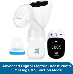मीमी Advance Digital Electric Breast Pump for Breastfeed|5 Massage & 9 Suction Mode  - इलेक्ट्रिक