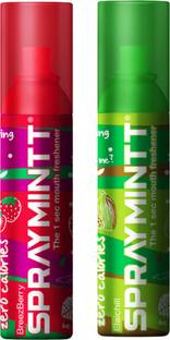 Spraymintt 1 Second Instant Mouth Freshener Combo - Breezeberry + Elaichill Spray